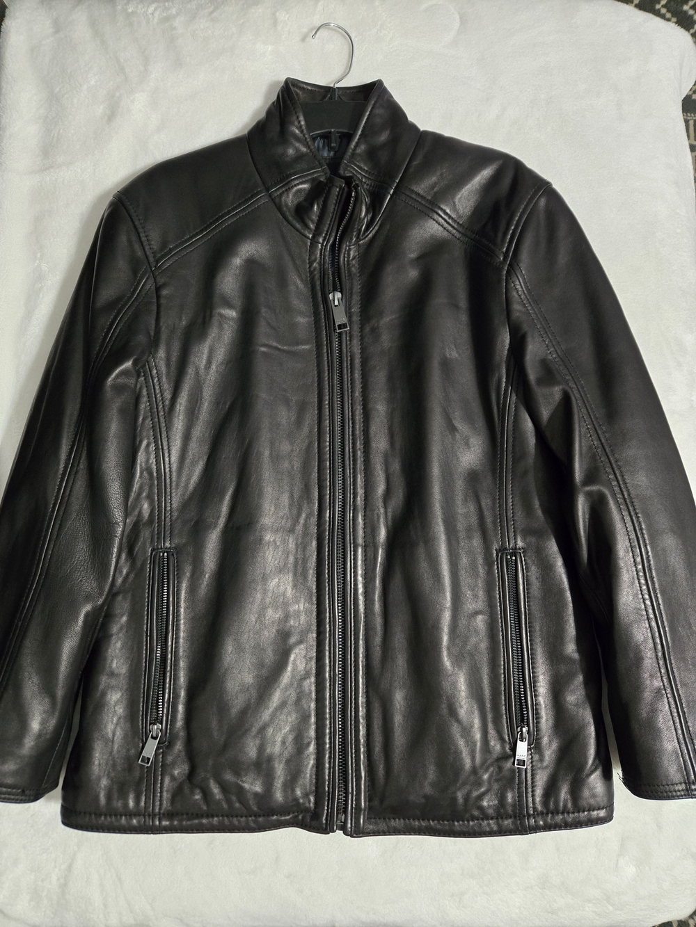 Marc New York Andrew Marc Mens Leather Jacket